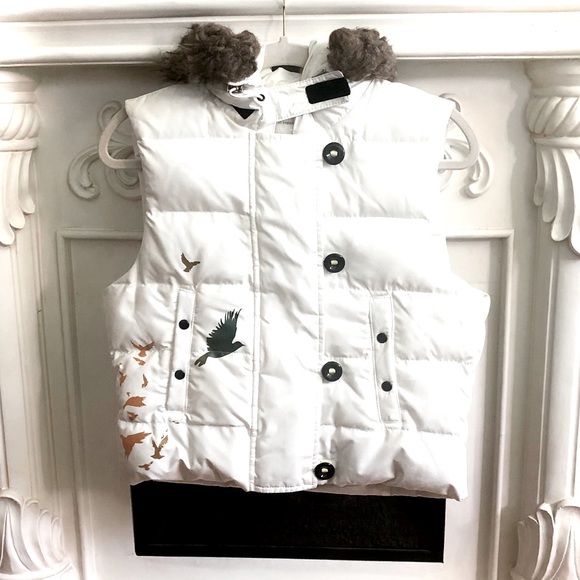 ⭐️VTG⭐️ GAP puffy Down Vest w/ hood - Picture 4 of 17